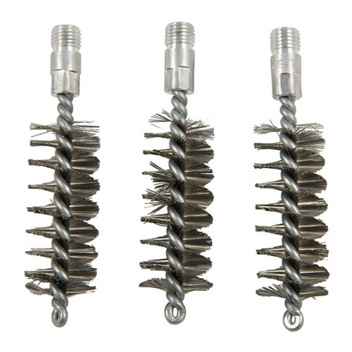 STANDARD LINE STAINLESS STEEL SHOTGUN BORE BRUSHES STANDARD LINE BRUSH, 20 GAUGE SHOTGUN, SS, 3 PACK STANDARD LINE STAINLESS STEEL SHOTGUN BORE BRUSHES STANDARD LINE BRUSH, 20 GAUGE SHOTGUN, SS, 3 PACK