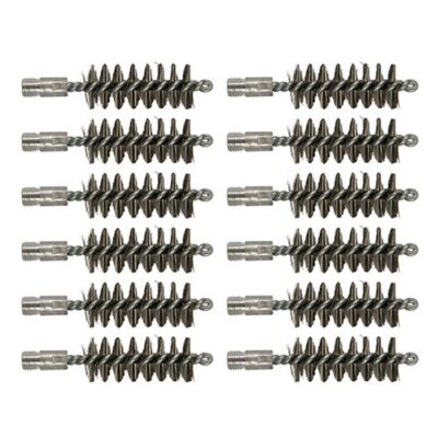 STANDARD LINE STAINLESS STEEL SHOTGUN BORE BRUSHES STANDARD LINE BRUSH, 20 GAUGE SHOTGUN, SS, 12 PACK