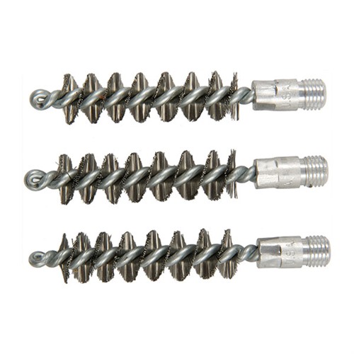 STANDARD LINE STAINLESS STEEL SHOTGUN BORE BRUSHES STANDARD LINE BRUSH, .410 BORE SHOTGUN, SS, 3 PACK STANDARD LINE STAINLESS STEEL SHOTGUN BORE BRUSHES STANDARD LINE BRUSH, .410 BORE SHOTGUN, SS, 3 PACK