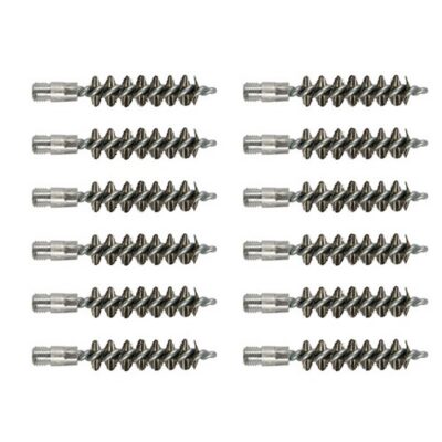 STANDARD LINE STAINLESS STEEL SHOTGUN BORE BRUSHES STANDARD LINE BRUSH, .410 BORE SHOTGUN, SS, 12 PACK