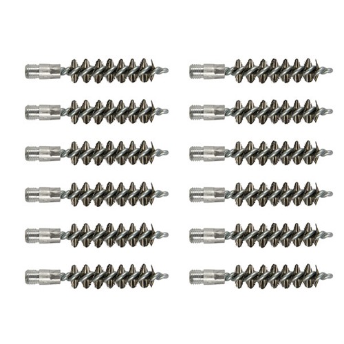 STANDARD LINE STAINLESS STEEL SHOTGUN BORE BRUSHES STANDARD LINE BRUSH, .410 BORE SHOTGUN, SS, 12 PACK STANDARD LINE STAINLESS STEEL SHOTGUN BORE BRUSHES STANDARD LINE BRUSH, .410 BORE SHOTGUN, SS, 12 PACK