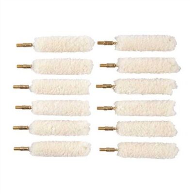 WOOL BORE MOPS WOOL BORE MOP 44-45 CALIBER 12 PACK