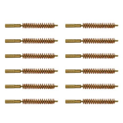 SPECIAL LINE™ DEWEY-THREAD CENTER FIRE RIFLE BORE BRUSH SPECIAL LINE DEWEY BRUSH, BRONZE, .375 CAL RIFLE, 12 PACK
