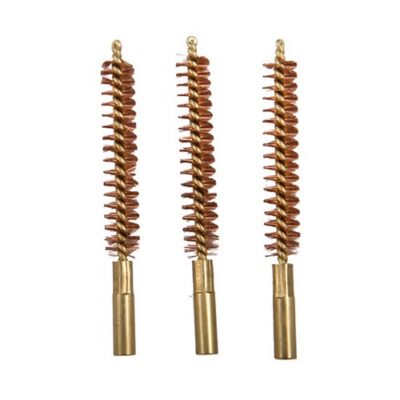 SPECIAL LINE™ DEWEY-THREAD CENTER FIRE RIFLE BORE BRUSH SPECIAL LINE DEWEY BRUSH, BRONZE, .38 CALIBER RIFLE, 3 PACK