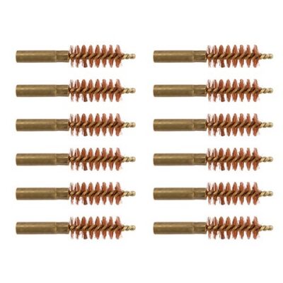 SPECIAL LINE™ DEWEY-THREAD HANDGUN BORE BRUSHES SPECIAL LINE DEWEY BRONZE PISTOL BRUSH 45 CALIBER 12 PACK