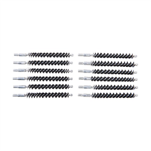 STANDARD LINE NYLON RIFLE BORE BRUSHES STANDARD LINE BRUSH, NYLON, 6MM RIFLE BRUSH, 12 PACK STANDARD LINE NYLON RIFLE BORE BRUSHES STANDARD LINE BRUSH, NYLON, 6MM RIFLE BRUSH, 12 PACK