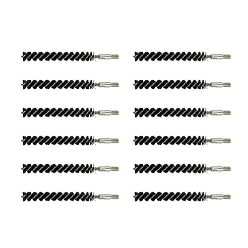 STANDARD LINE NYLON RIFLE BORE BRUSHES STANDARD LINE BRUSH, NYLON, .270 CALIBER RIFLE, 12 PACK STANDARD LINE NYLON RIFLE BORE BRUSHES STANDARD LINE BRUSH, NYLON, .270 CALIBER RIFLE, 12 PACK