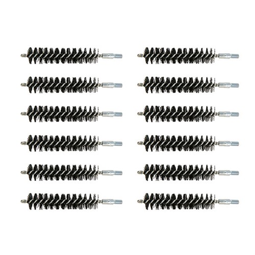 STANDARD LINE NYLON RIFLE BORE BRUSHES STANDARD LINE BRUSH, NYLON, .50 CALIBER RIFLE, 12 PACK STANDARD LINE NYLON RIFLE BORE BRUSHES STANDARD LINE BRUSH, NYLON, .50 CALIBER RIFLE, 12 PACK