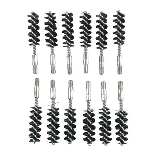 STANDARD LINE NYLON HANDGUN BORE BRUSHES STANDARD LINE BRUSH, NYLON, .35 CALIBER PISTOL, 12 PACK STANDARD LINE NYLON HANDGUN BORE BRUSHES STANDARD LINE BRUSH, NYLON, .35 CALIBER PISTOL, 12 PACK