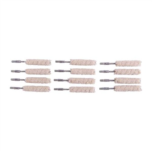COTTON BORE MOPS COTTON BORE MOP 284-30 CALIBER 12 PACK COTTON BORE MOPS COTTON BORE MOP 284-30 CALIBER 12 PACK