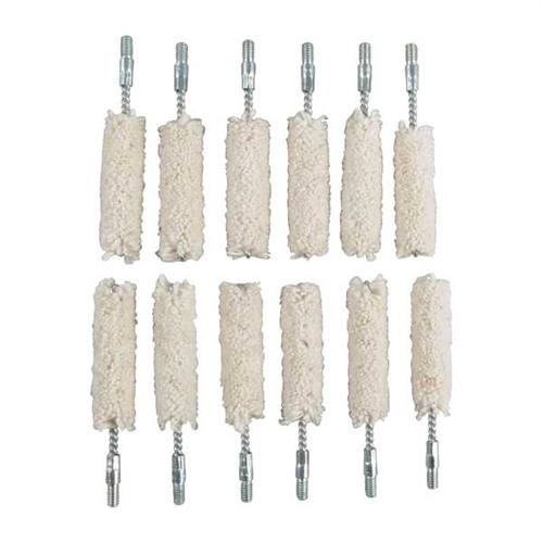 COTTON BORE MOPS COTTON BORE MOP 40 CALIBER 12 PACK COTTON BORE MOPS COTTON BORE MOP 40 CALIBER 12 PACK