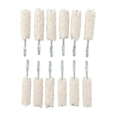 COTTON BORE MOPS COTTON BORE MOP 44-45 CALIBER 12 PACK