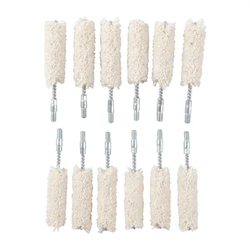 COTTON BORE MOPS COTTON BORE MOP 44-45 CALIBER 12 PACK COTTON BORE MOPS COTTON BORE MOP 44-45 CALIBER 12 PACK