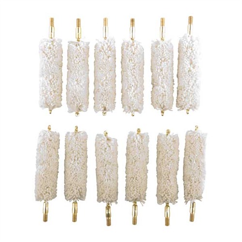 COTTON BORE MOPS COTTON BORE MOP 50 CALIBER 12 PACK COTTON BORE MOPS COTTON BORE MOP 50 CALIBER 12 PACK