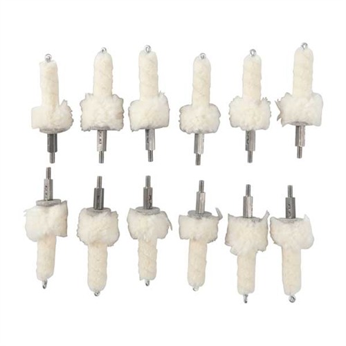 CHAMBER MOP FOR AR-15/M16 AR-15/M16 WOOL CHAMBER MOP 223 REMINGTON 8-32M 12 PACK CHAMBER MOP FOR AR-15/M16 AR-15/M16 WOOL CHAMBER MOP 223 REMINGTON 8-32M 12 PACK
