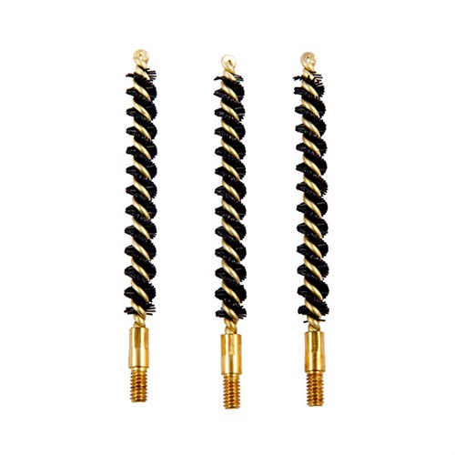 HEAVY WEIGHT NYLON CENTERFIRE RIFLE BORE BRUSH HEAVY WEIGHT NYLON RIFLE BRUSH 6.5MM 3 PACK