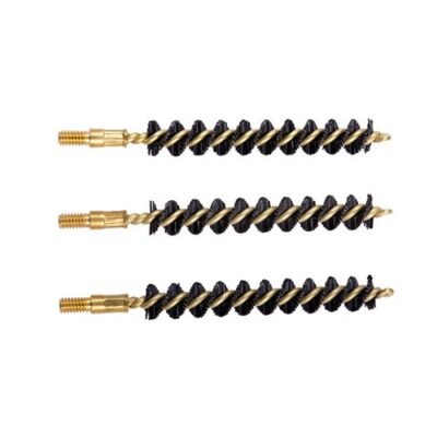HEAVY WEIGHT NYLON CENTERFIRE RIFLE BORE BRUSH HEAVY WEIGHT NYLON RIFLE BRUSH 8MM 3 PACK