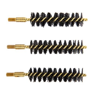 HEAVY WEIGHT NYLON MUZZLELOADER RIFLE BORE BRUSH HEAVY WEIGHT BRUSH, NYLON, .50 CALIBER MUZZLELOADER, 3 PACK