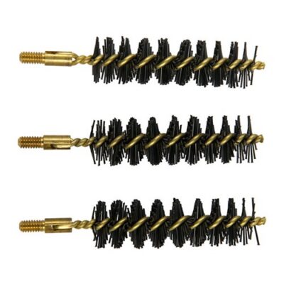 HEAVY WEIGHT NYLON MUZZLELOADER RIFLE BORE BRUSH HEAVY WEIGHT BRUSH, NYLON, .58 CALIBER MUZZLELOADER, 3 PACK