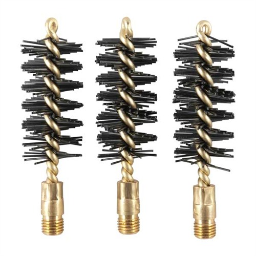 HEAVY WEIGHT NYLON SHOTGUN BORE BRUSHES HEAVY WEIGHT BRUSH, NYLON, 12 GAUGE SHOTGUN, 3 PACK