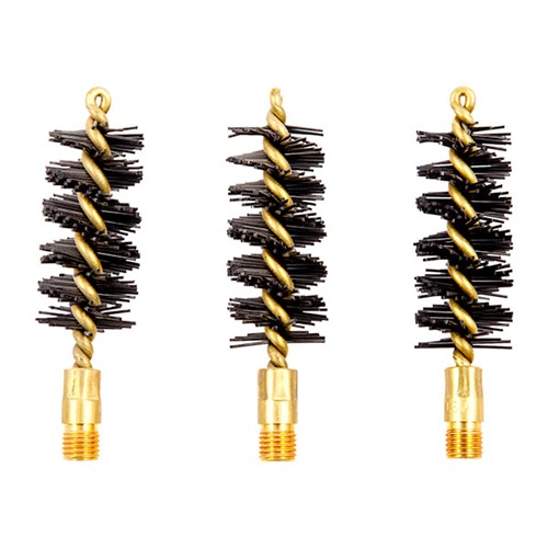 HEAVY WEIGHT NYLON SHOTGUN BORE BRUSHES HEAVY WEIGHT BRUSH, NYLON, 16 GAUGE SHOTGUN, 3 PACK