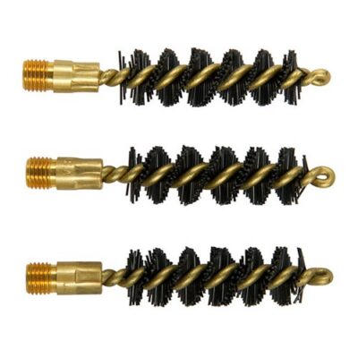 HEAVY WEIGHT NYLON SHOTGUN BORE BRUSHES HEAVY WEIGHT BRUSH, NYLON, .410 BORE SHOTGUN, 3 PACK