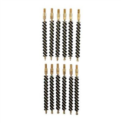 HEAVY WEIGHT NYLON CENTERFIRE RIFLE BORE BRUSH HEAVY WEIGHT NYLON RIFLE BRUSH 338 CALIBER 12 PACK
