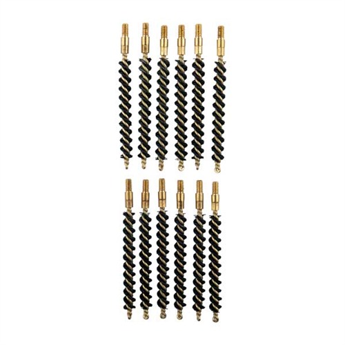 HEAVY WEIGHT NYLON CENTERFIRE RIFLE BORE BRUSH HEAVY WEIGHT NYLON RIFLE BRUSH 338 CALIBER 12 PACK HEAVY WEIGHT NYLON CENTERFIRE RIFLE BORE BRUSH HEAVY WEIGHT NYLON RIFLE BRUSH 338 CALIBER 12 PACK
