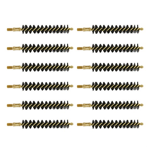 HEAVY WEIGHT NYLON CENTERFIRE RIFLE BORE BRUSH HEAVY WEIGHT NYLON RIFLE BRUSH 416 CALIBER 12 PACK HEAVY WEIGHT NYLON CENTERFIRE RIFLE BORE BRUSH HEAVY WEIGHT NYLON RIFLE BRUSH 416 CALIBER 12 PACK