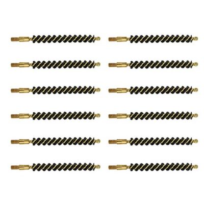 HEAVY WEIGHT NYLON CENTERFIRE RIFLE BORE BRUSH HEAVY WEIGHT NYLON RIFLE BRUSH 6.5MM 12 PACK