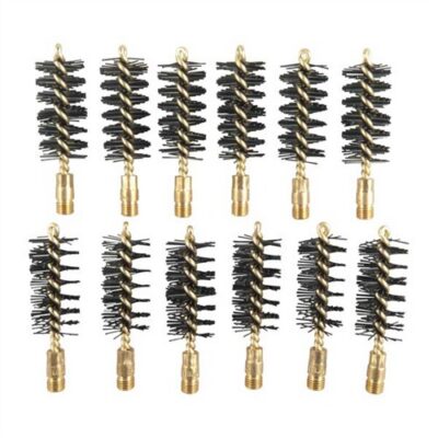 HEAVY WEIGHT NYLON SHOTGUN BORE BRUSHES HEAVY WEIGHT BRUSH, NYLON, 12 GAUGE SHOTGUN, 12 PACK
