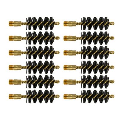 HEAVY WEIGHT NYLON SHOTGUN BORE BRUSHES HEAVY WEIGHT BRUSH, NYLON, 16 GAUGE SHOTGUN, 12 PACK