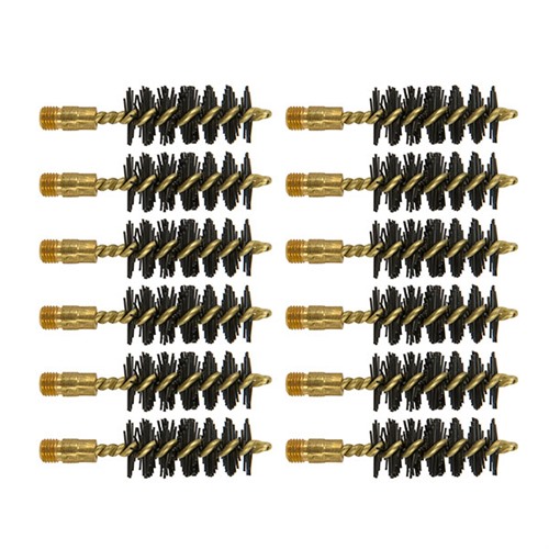 HEAVY WEIGHT NYLON SHOTGUN BORE BRUSHES HEAVY WEIGHT BRUSH, NYLON, 20 GAUGE SHOTGUN, 12 PACK
