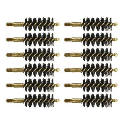 HEAVY WEIGHT NYLON HANDGUN BORE BRUSHES HEAVY WEIGHT BRUSH, NYLON, .50 CALIBER PISTOL, 12 PACK