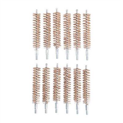 BRONZE RIFLE CHAMBER BRUSHES CHAMBER BRUSH, BRONZE, .22-250/.30-06/.308/6.5CR, 12 PACK