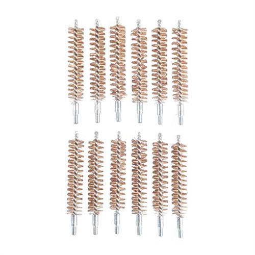 BRONZE RIFLE CHAMBER BRUSHES CHAMBER BRUSH, BRONZE, .22-250/.30-06/.308/6.5CR, 12 PACK
