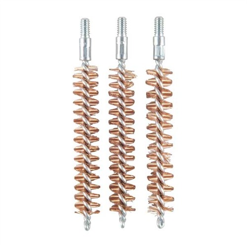 BRONZE HANDGUN CHAMBER BRUSHES CHAMBER BRUSH, BRONZE, 9MM/.38 SPECIAL/.357 MAG, 3 PACK