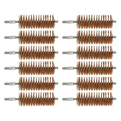 SHOTGUN CHAMBER BRUSH CHAMBER BRUSH, BRONZE, 12 GAUGE, 8-32 THREAD, 12 PACK