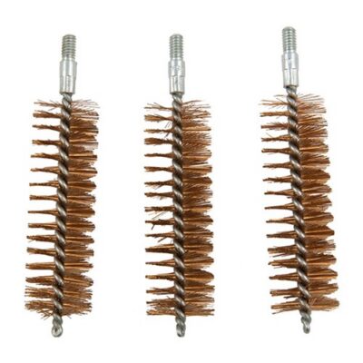 SHOTGUN CHAMBER BRUSH CHAMBER BRUSH, BRONZE, 20 GAUGE, 8-32 THREAD, 3 PACK
