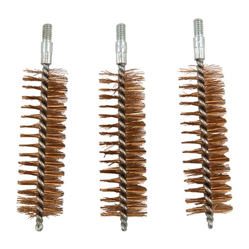 SHOTGUN CHAMBER BRUSH CHAMBER BRUSH, BRONZE, 20 GAUGE, 8-32 THREAD, 3 PACK SHOTGUN CHAMBER BRUSH CHAMBER BRUSH, BRONZE, 20 GAUGE, 8-32 THREAD, 3 PACK