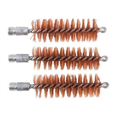 SHOTGUN CHAMBER BRUSH CHAMBER BRUSH, BRONZE, 12 GAUGE, 5/16”-27 THREAD, 3 PACK