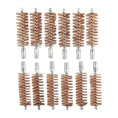 SHOTGUN CHAMBER BRUSH CHAMBER BRUSH, BRONZE, 12 GAUGE, 5/16”-27 THREAD, 12 PACK