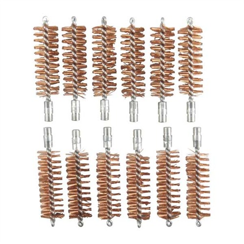 SHOTGUN CHAMBER BRUSH CHAMBER BRUSH, BRONZE, 12 GAUGE, 5/16”-27 THREAD, 12 PACK SHOTGUN CHAMBER BRUSH CHAMBER BRUSH, BRONZE, 12 GAUGE, 5/16”-27 THREAD, 12 PACK