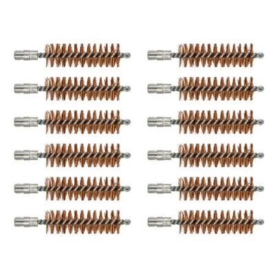SHOTGUN CHAMBER BRUSH CHAMBER BRUSH, BRONZE, 20 GAUGE, 5/16”-27 THREAD, 12 PACK