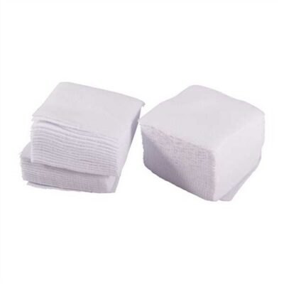 SQUARE 100% COTTON FLANNEL CLEANING PATCHES SQUARE COTTON FLANNEL PATCHES, 2.5”, .35 CAL/20 GA, 100 PACK