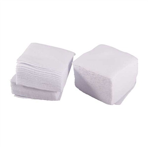 SQUARE 100% COTTON FLANNEL CLEANING PATCHES SQUARE COTTON FLANNEL PATCHES, 2.5”, .35 CAL/20 GA, 100 PACK SQUARE 100% COTTON FLANNEL CLEANING PATCHES SQUARE COTTON FLANNEL PATCHES, 2.5”, .35 CAL/20 GA, 100 PACK