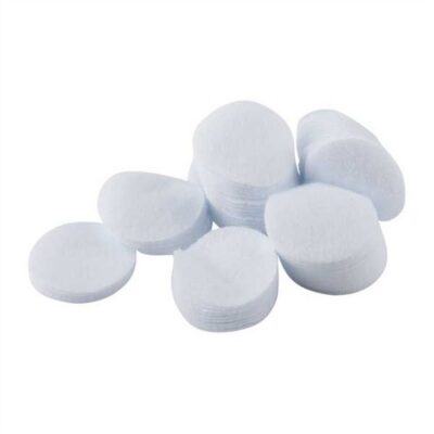 ROUND 100% COTTON FLANNEL CLEANING PATCHES ROUND COTTON FLANNEL PATCHES, 1.25”, .22/.270 CAL, 100 PACK