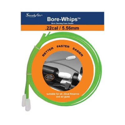 BORE-WHIPS BY SWAB-ITS – .22 CAL .22 CALIBER BORE WHIPS