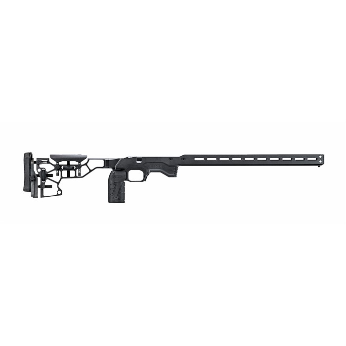 ACC CHASSIS SYSTEM FOR REMINGTON 700 LONG ACTION SAVAGE 110 SA RIGHT HAND CHASSIS, BLACK