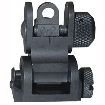 AR-15  TACTICAL REAR SIGHT AR-15  FLIP-UP  TACTICAL REAR SIGHT BLACK